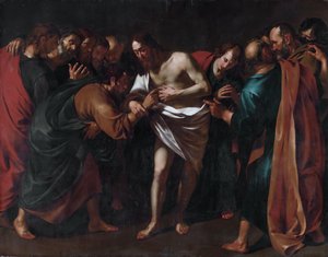 De Ongeloof van Sint Thomas door Wouter Crabeth II
